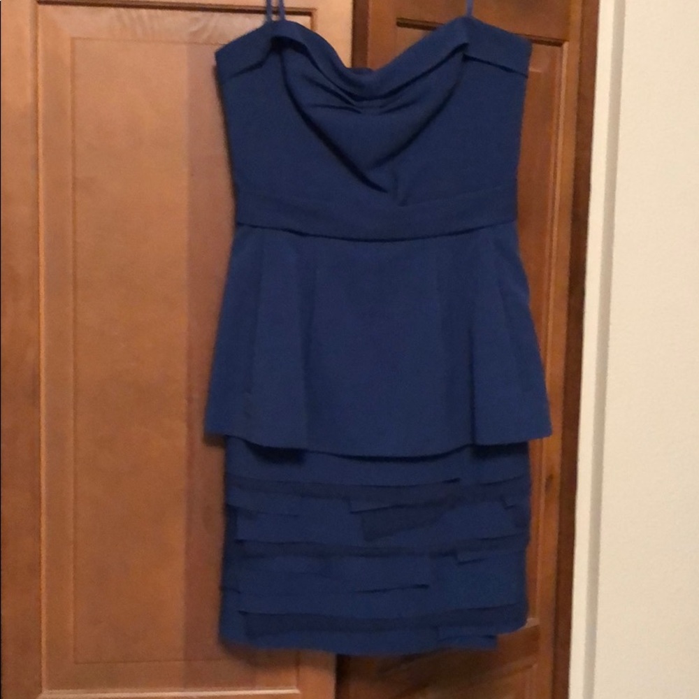 Strapless BCBG cocktail Dress